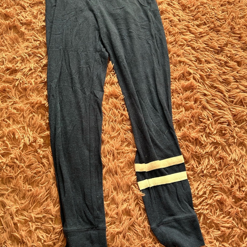 Kids Navy Pants with Stripes